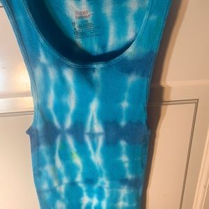 Tie-Dye Tank Top Woman's Size Medium